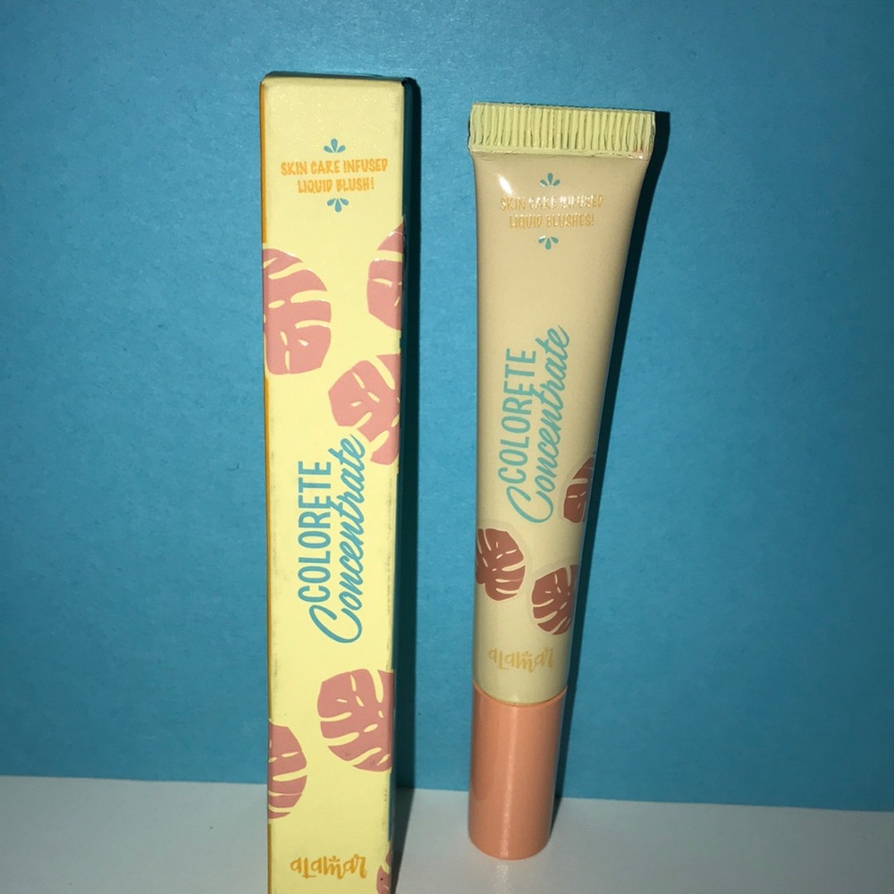 Alamar Cosmetics Colorete Concentrate Liquid Blush Amor De Melocoton NEW